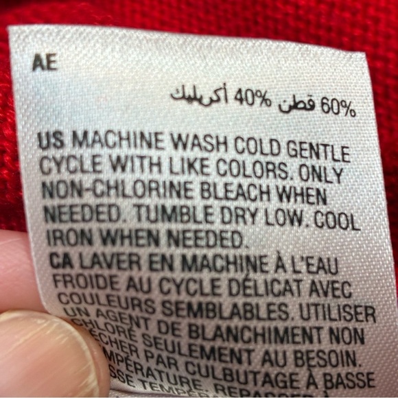 Charter Club Fair Isle Scottie Dog Sweater Red Crew Neck Womens XL Holiday - Picture 8 of 9